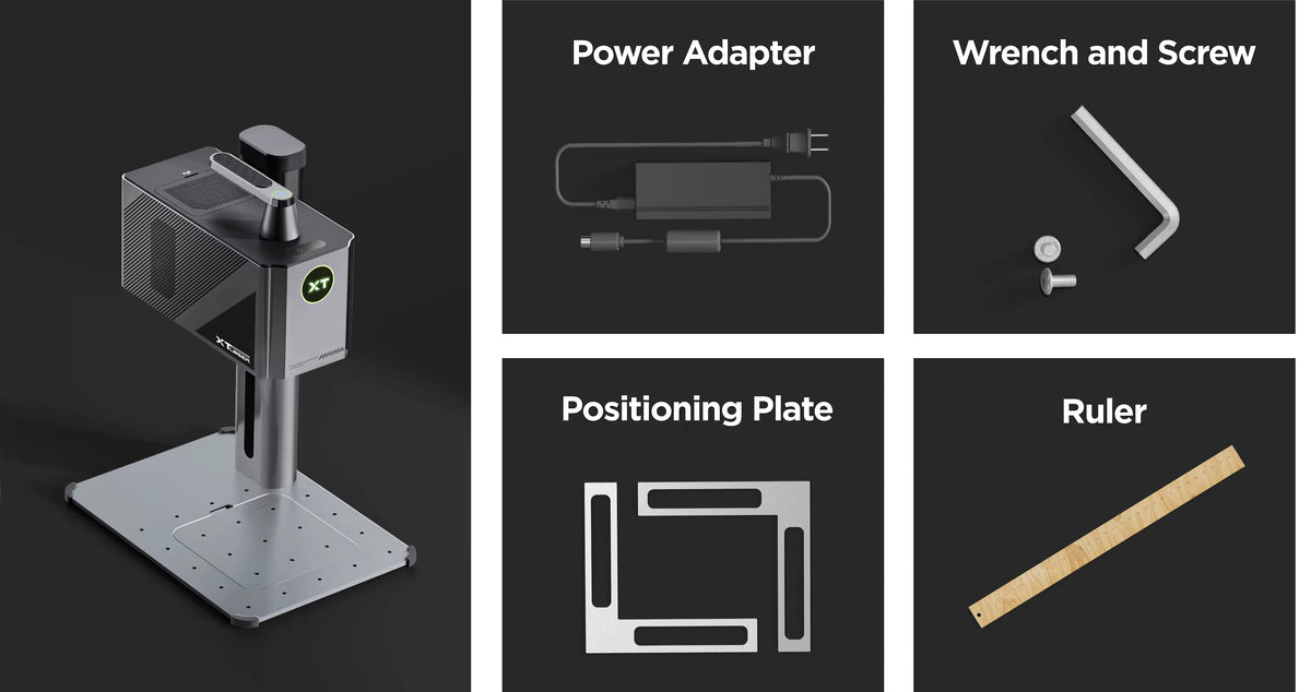 T2 Pro 20W Laser Engraver/Marker Mutil-Functions: 10X Faster