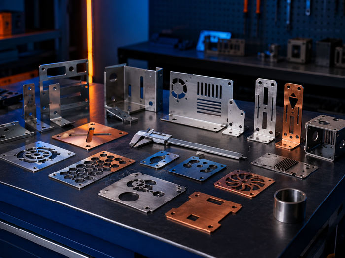 Prototype metal parts