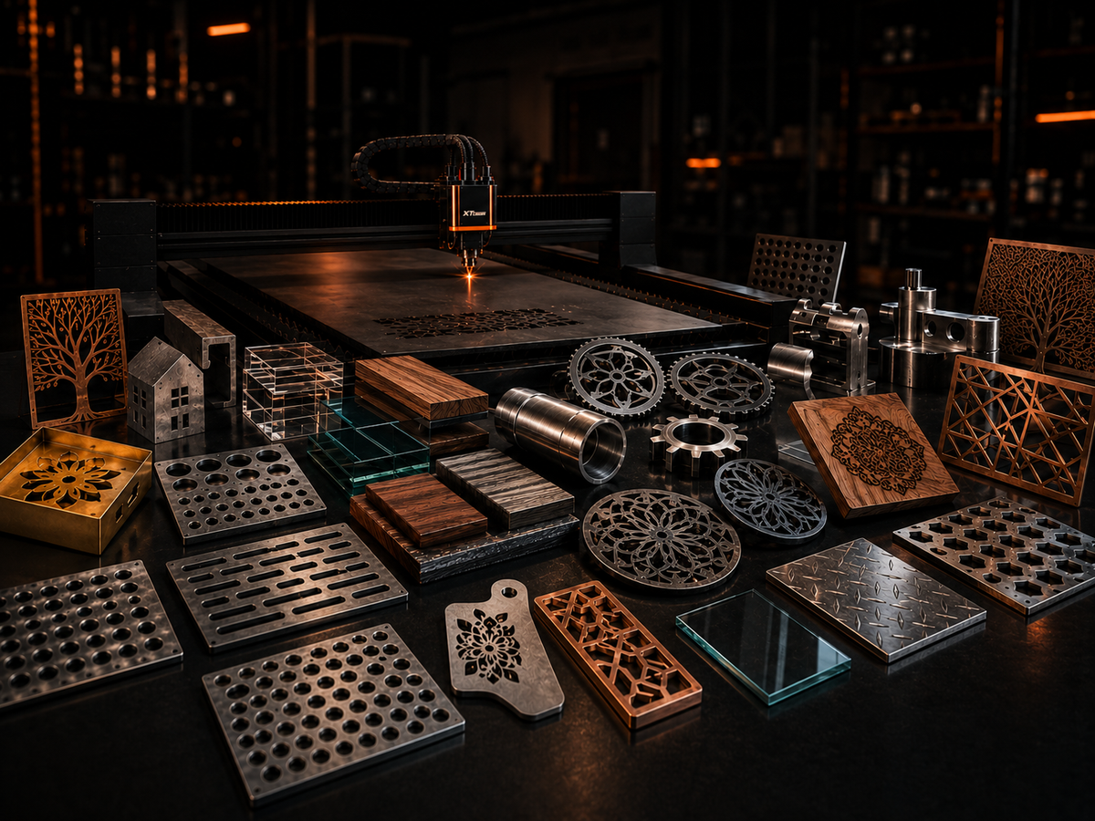 XT LASER laser cutting workflow
