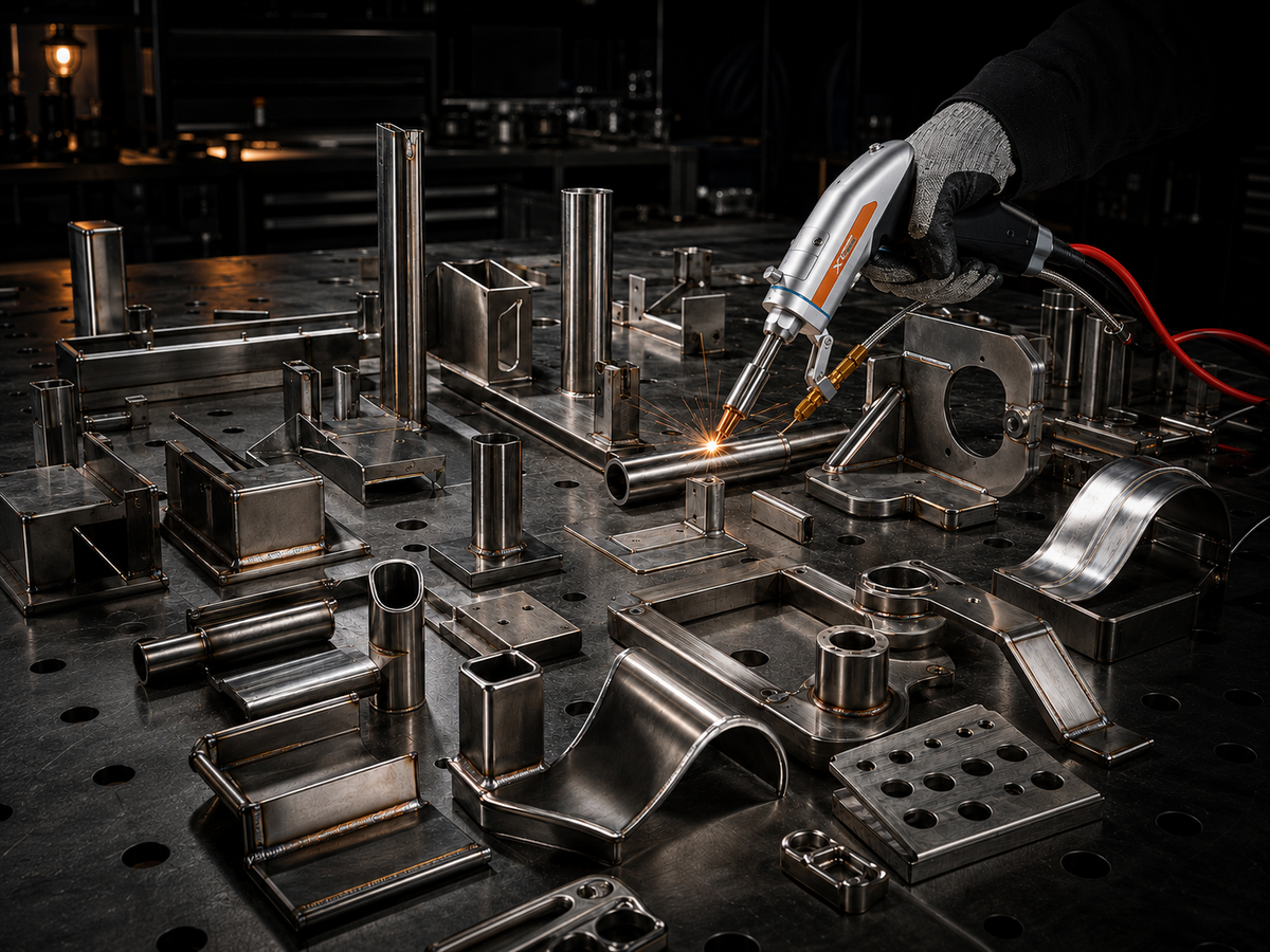 XT LASER laser welding workflow