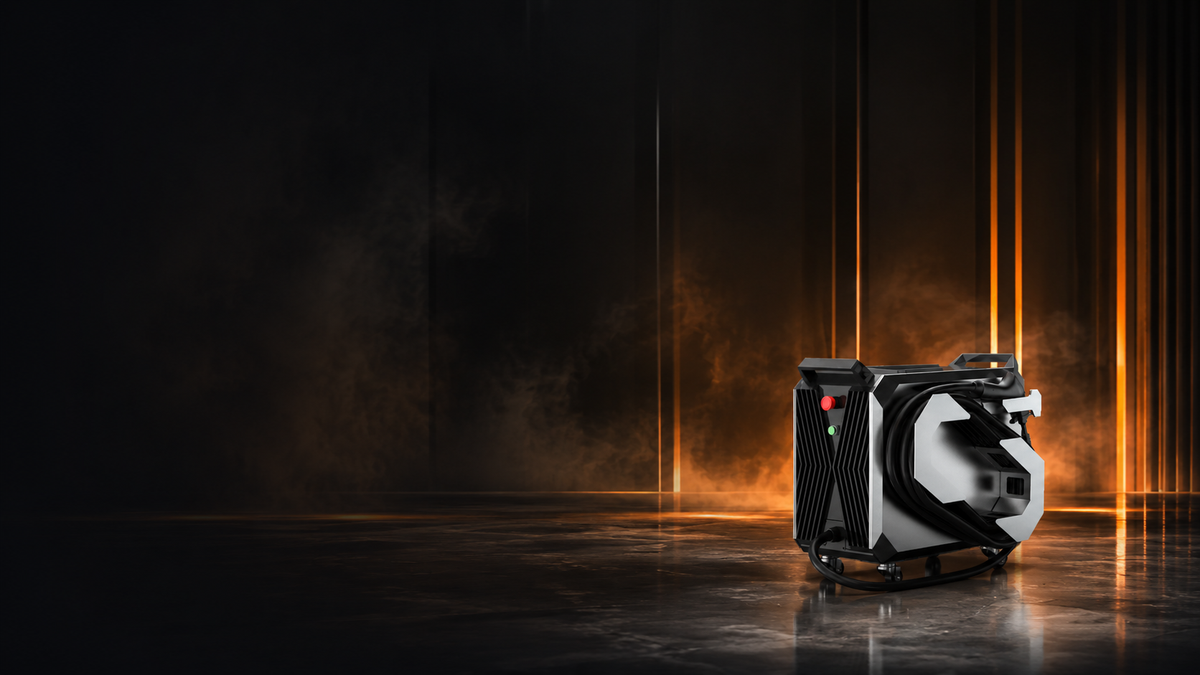 XT LASER air-cooled handheld laser welder hero poster