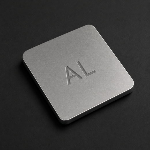 Aluminum material sample
