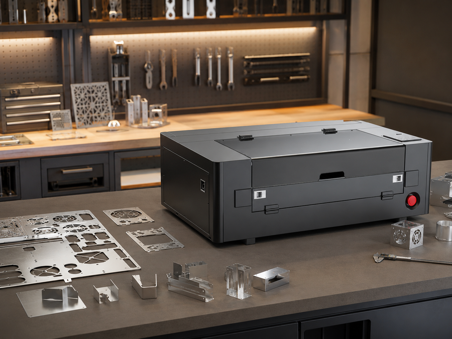 Desktop Laser Cutting for Thin Metal Parts