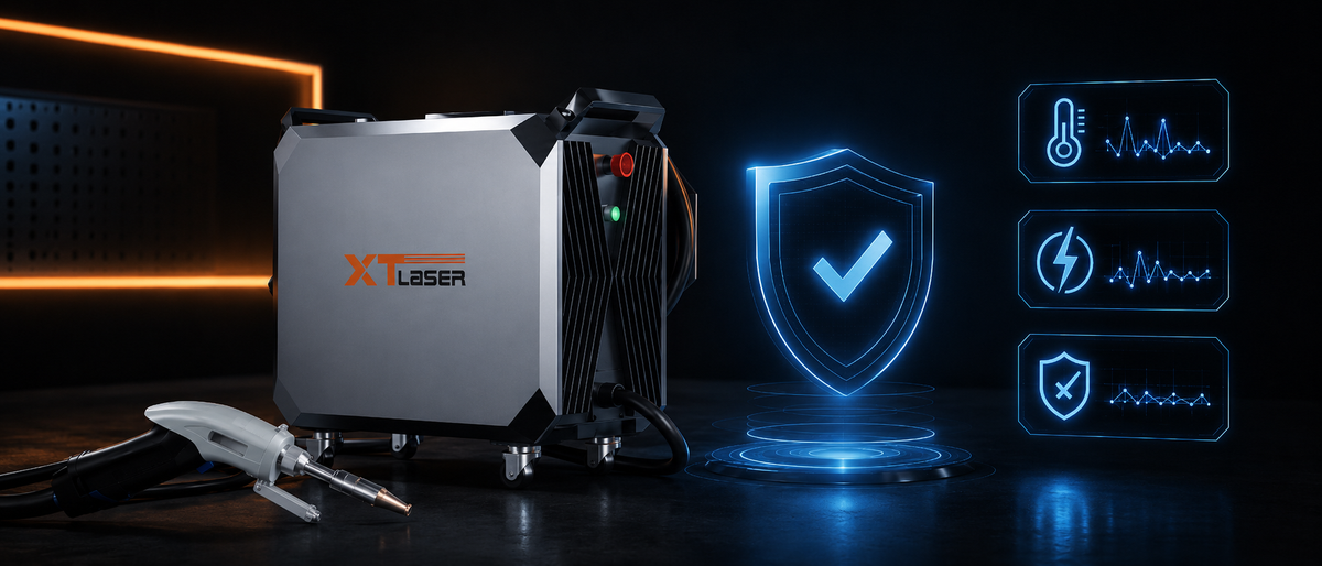 XTlaser welding feature scene