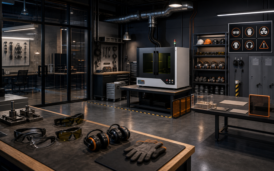 Laser Safety and Workspace Planning