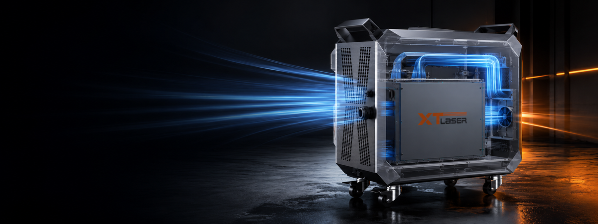XTlaser welding feature scene