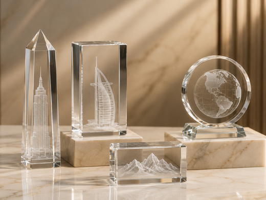 Crystal Internal Engraving