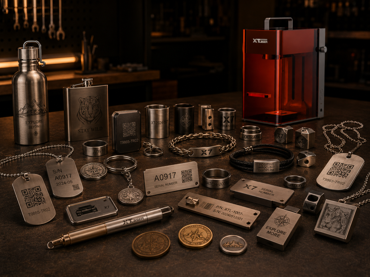 XT LASER metal marking workflow