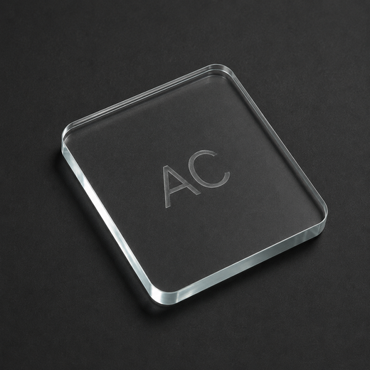 Acrylic material sample