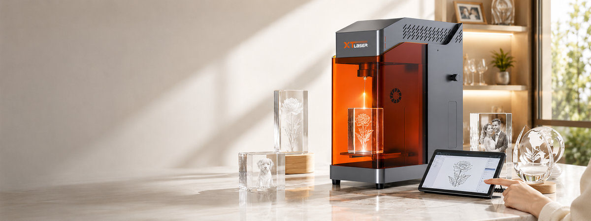 XT LASER glass engraving solution